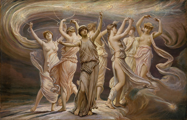 Elihu Vedder — The Pleiades | Symbolist Art Print