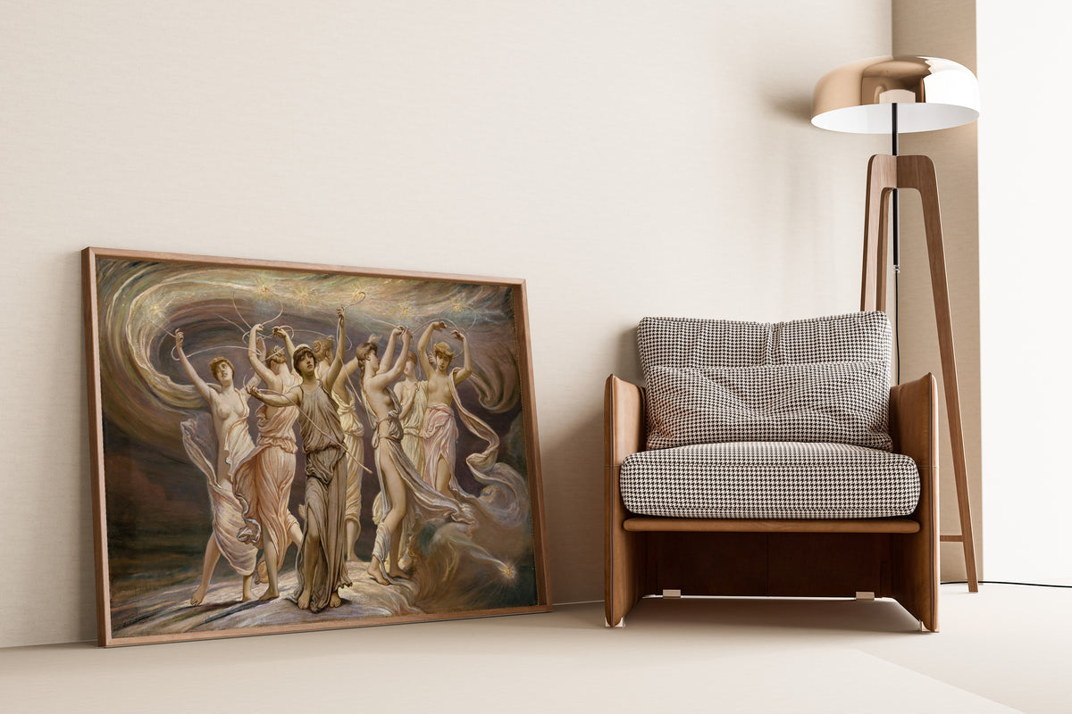Elihu Vedder — The Pleiades | Symbolist Art Print