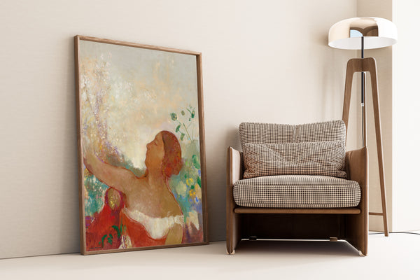 Odilon Redon — The Predestined Child, Ophelia | Symbolist Art Print