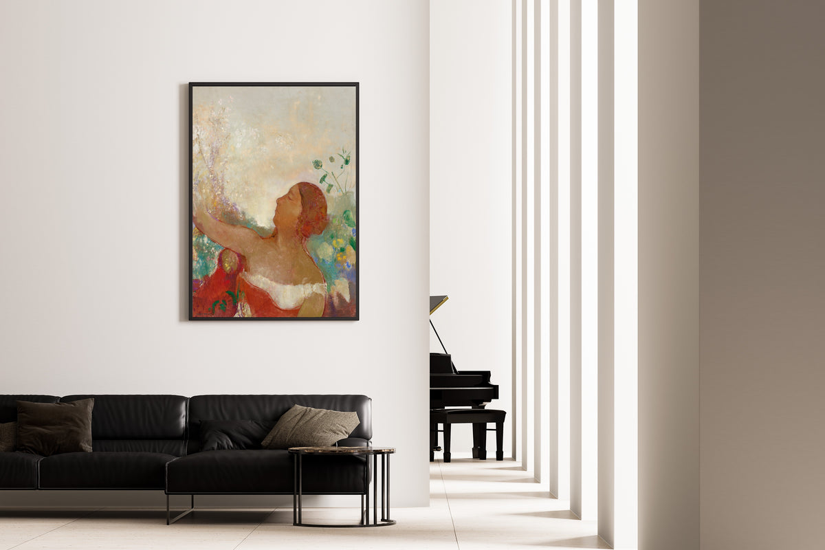 Odilon Redon — The Predestined Child, Ophelia | Symbolist Art Print