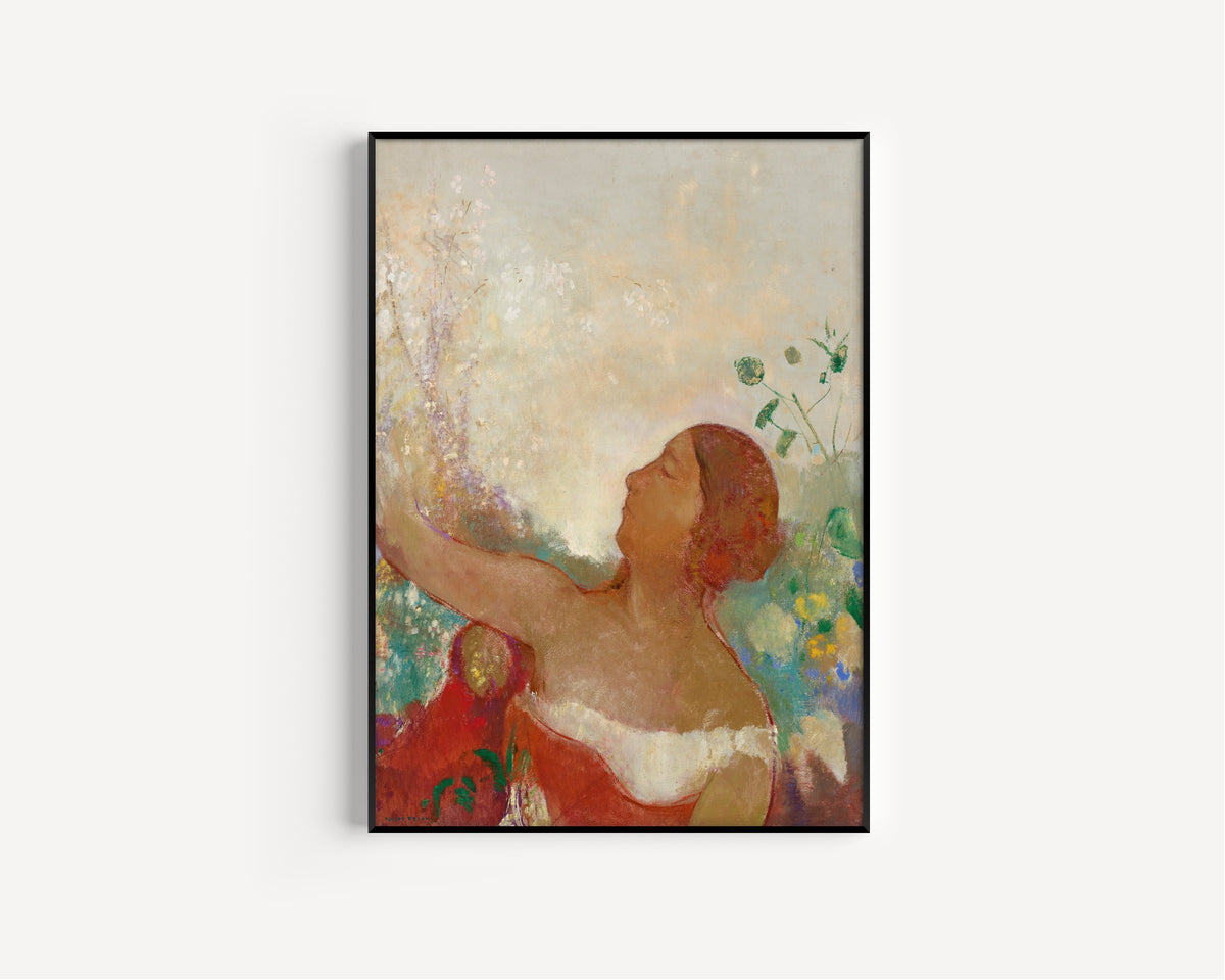 Odilon Redon — The Predestined Child, Ophelia | Symbolist Art Print