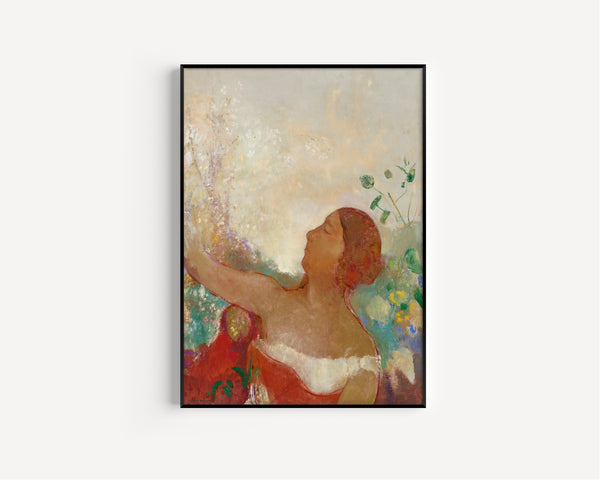 Odilon Redon — The Predestined Child, Ophelia | Symbolist Art Print