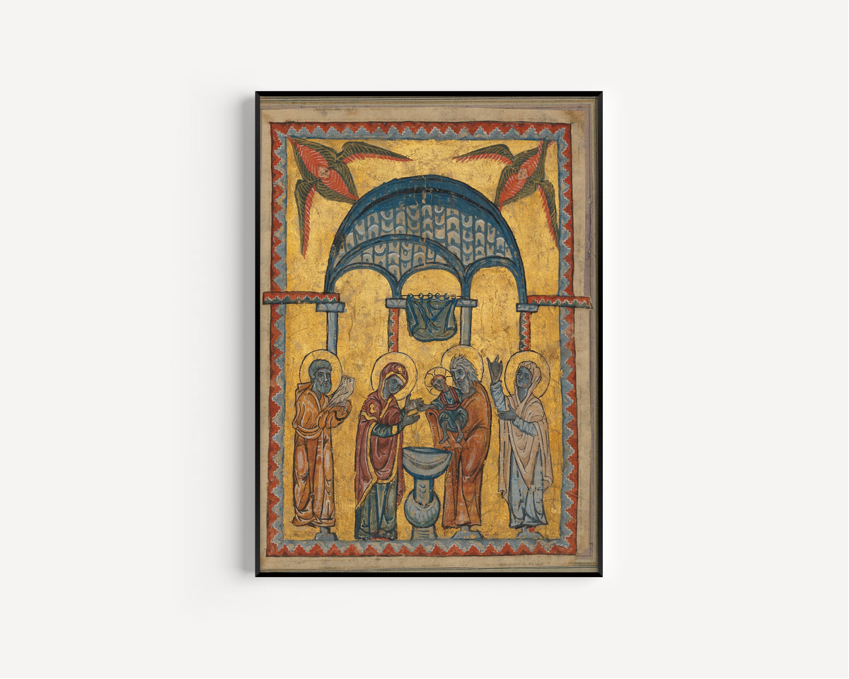 T'oros the Deacon — The Presentation | Illuminated Manuscript Print