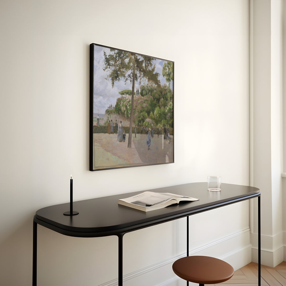 Camille Pissarro — The Public Garden at Pontoise | Fine Art Print