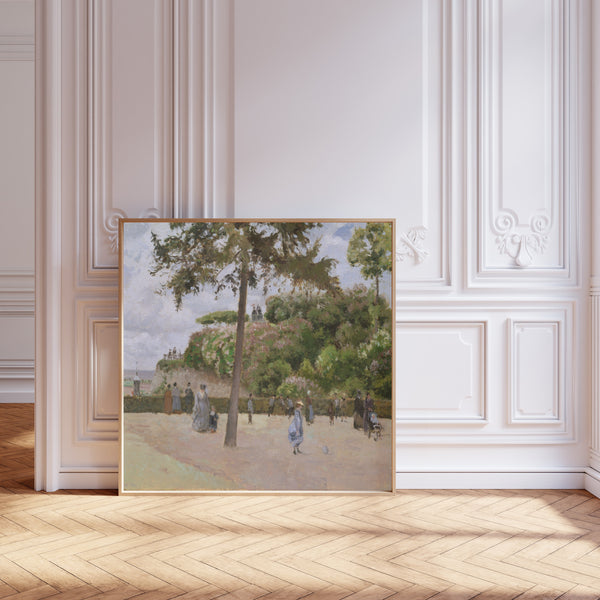 Camille Pissarro — The Public Garden at Pontoise | Fine Art Print