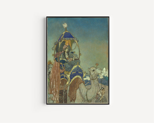 Edmund Dulac — The Queen of Sheba | Illustration Art Print