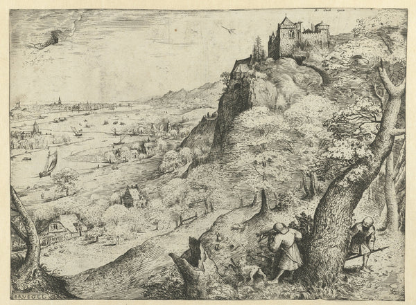 Pieter Bruegel the Elder — The Rabbit Hunt | Etching Print