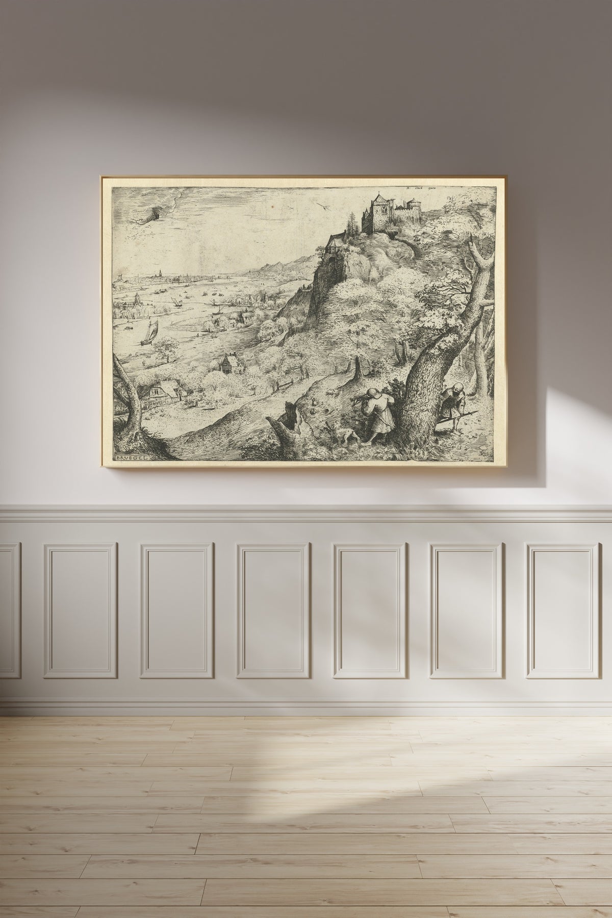 Pieter Bruegel the Elder — The Rabbit Hunt | Etching Print