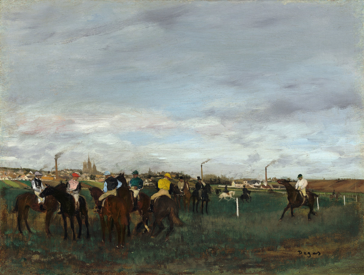 Edgar Degas — The Races | Fine Art Print