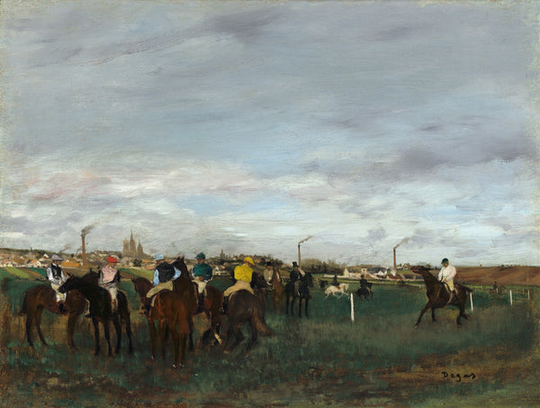 Edgar Degas — The Races | Fine Art Print