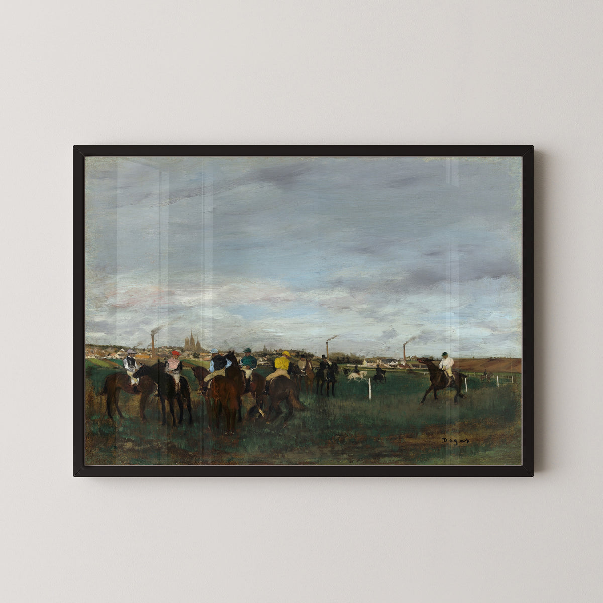 Edgar Degas — The Races | Fine Art Print