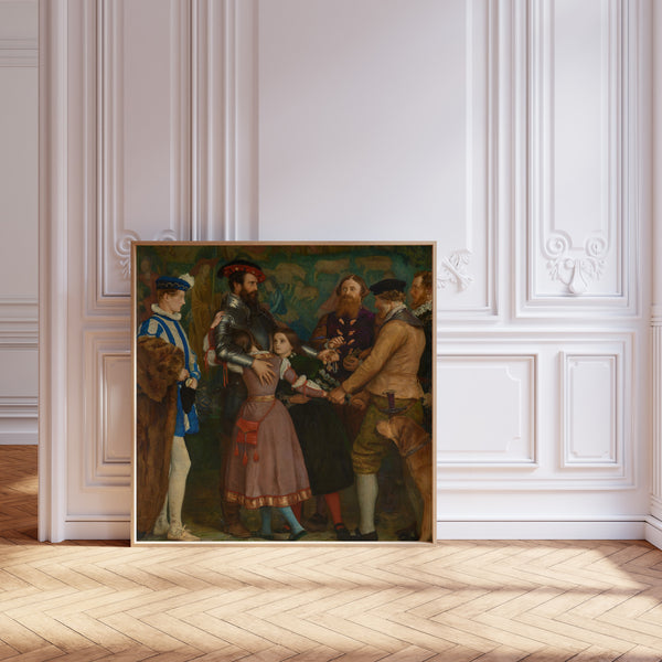 John Everett Millais — The Ransom | Pre-Raphaelite Art Print
