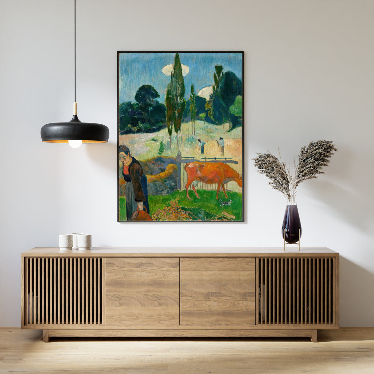 Paul Gauguin — The Red Cow | Fine Art Print
