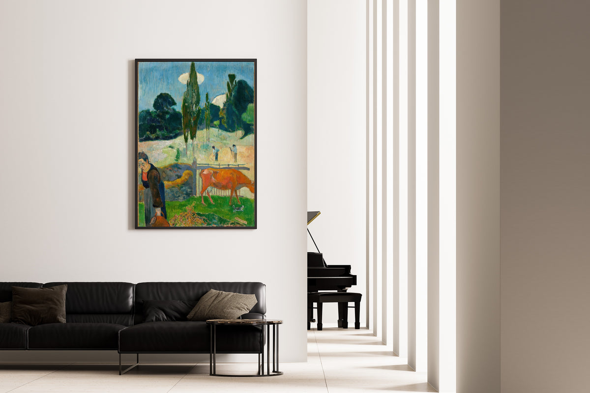Paul Gauguin — The Red Cow | Fine Art Print