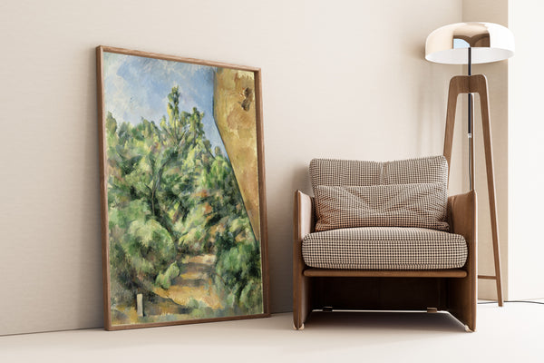 Paul Cezanne — The Red Rock | Fine Art Print