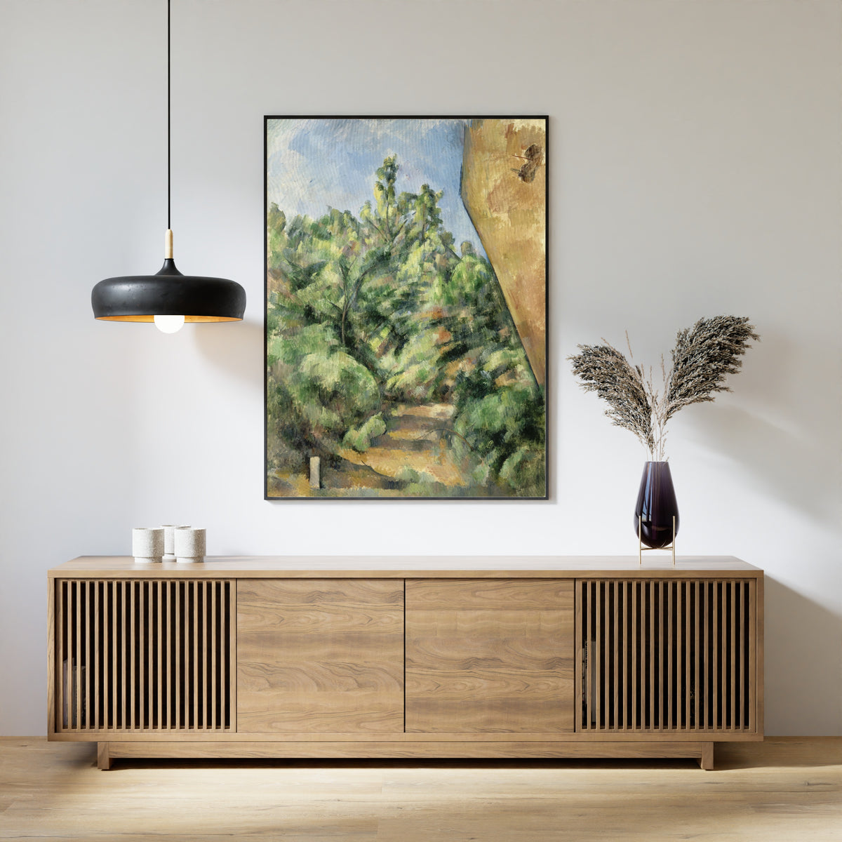 Paul Cezanne — The Red Rock | Fine Art Print