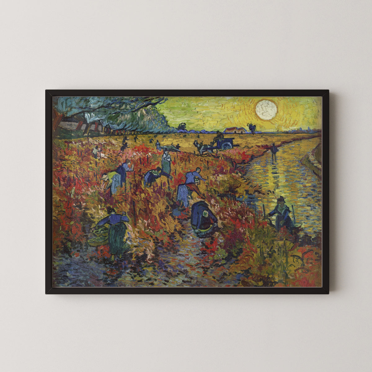 Vincent van Gogh — The Red Vineyard | Fine Art Print