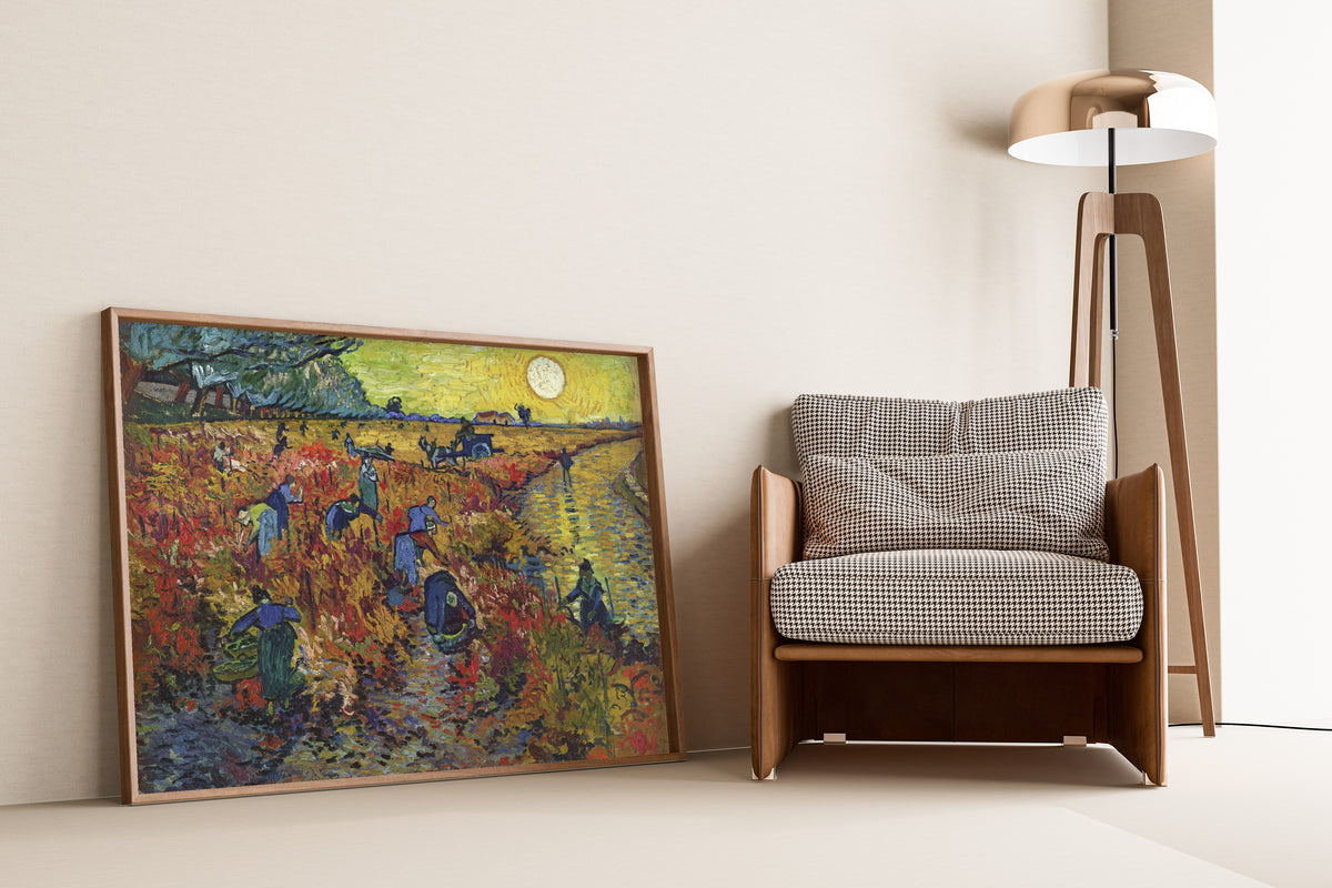 Vincent van Gogh — The Red Vineyard | Fine Art Print