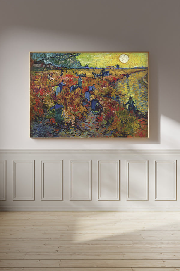 Vincent van Gogh — The Red Vineyard | Fine Art Print