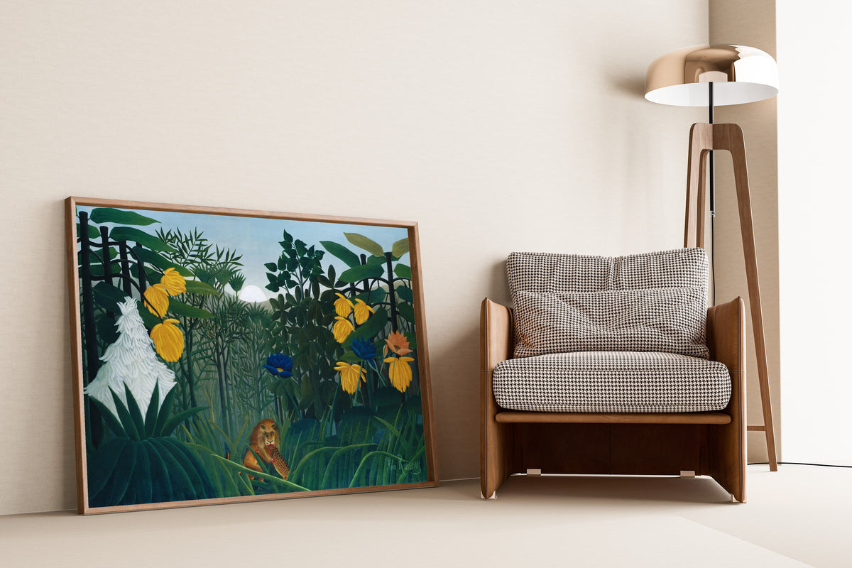 Henri Rousseau — The Repast of the Lion | Fine Art Print