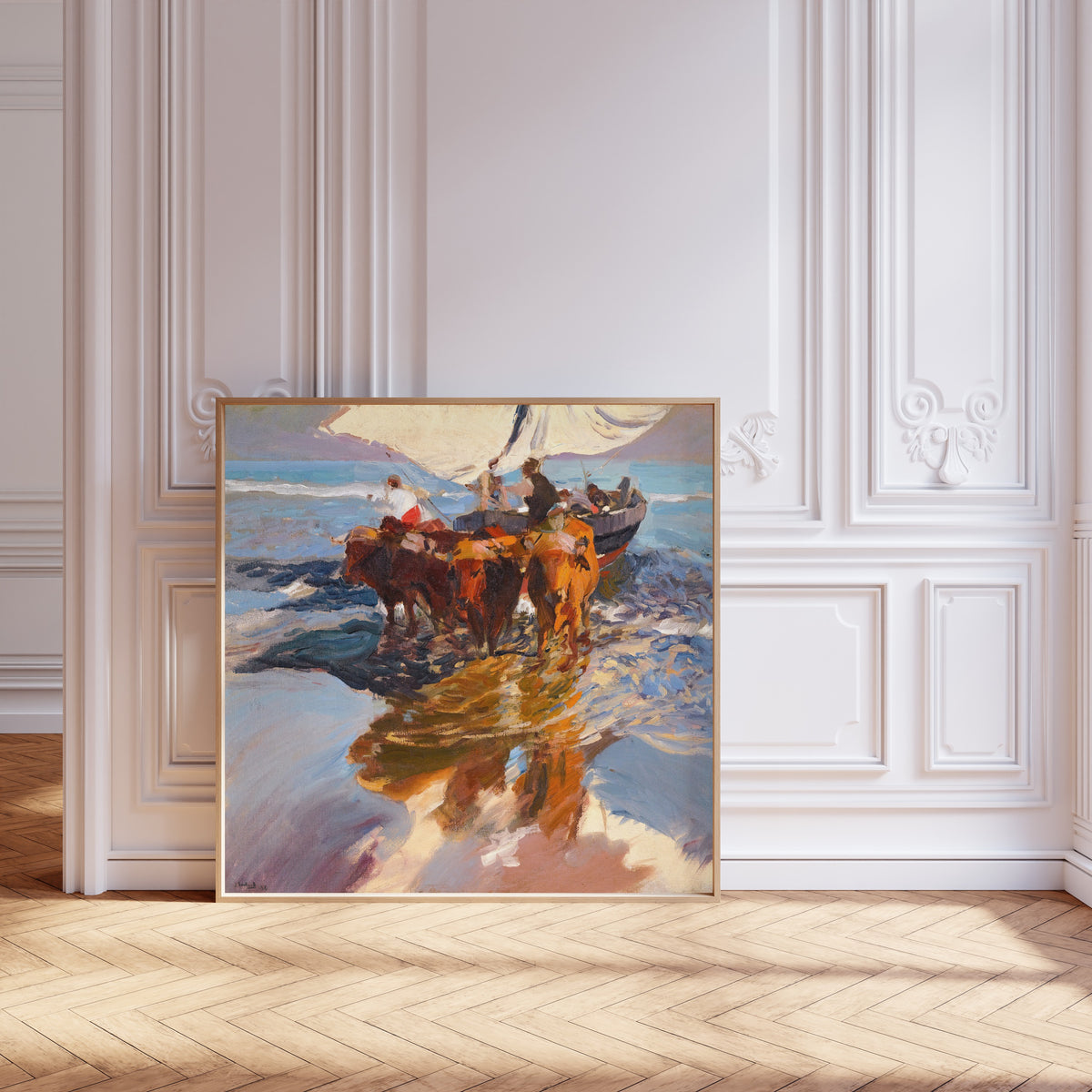 Joaquín Sorolla — The Return from Fishing, Valencia Beach | Fine Art Print