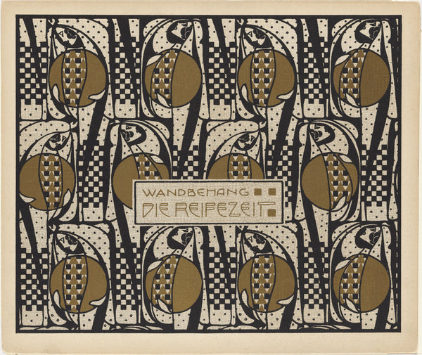Koloman Moser — The Ripening (Die Reifezeit) | Lithograph Print