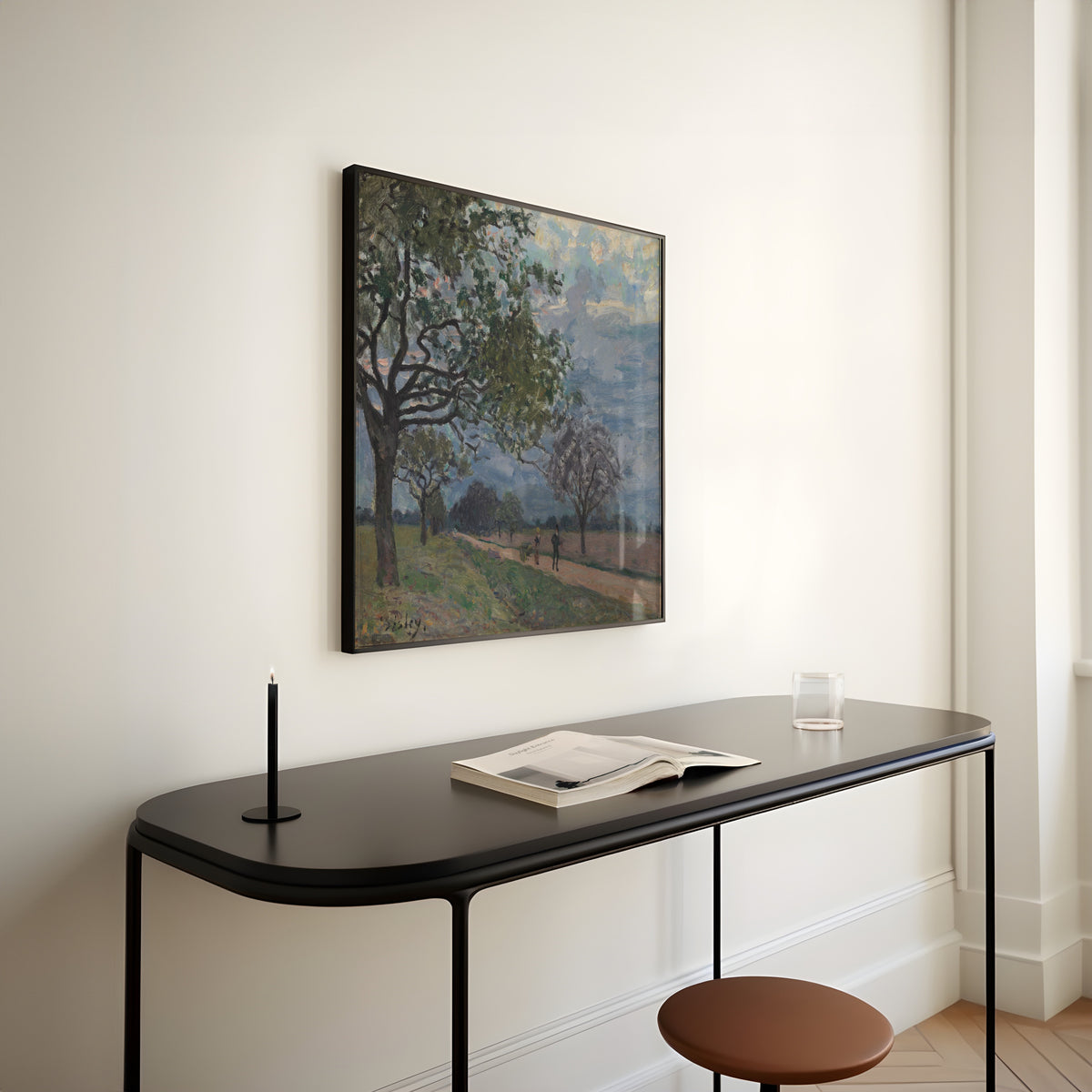 Alfred Sisley — The Road from Versailles to Louveciennes | Fine Art Print
