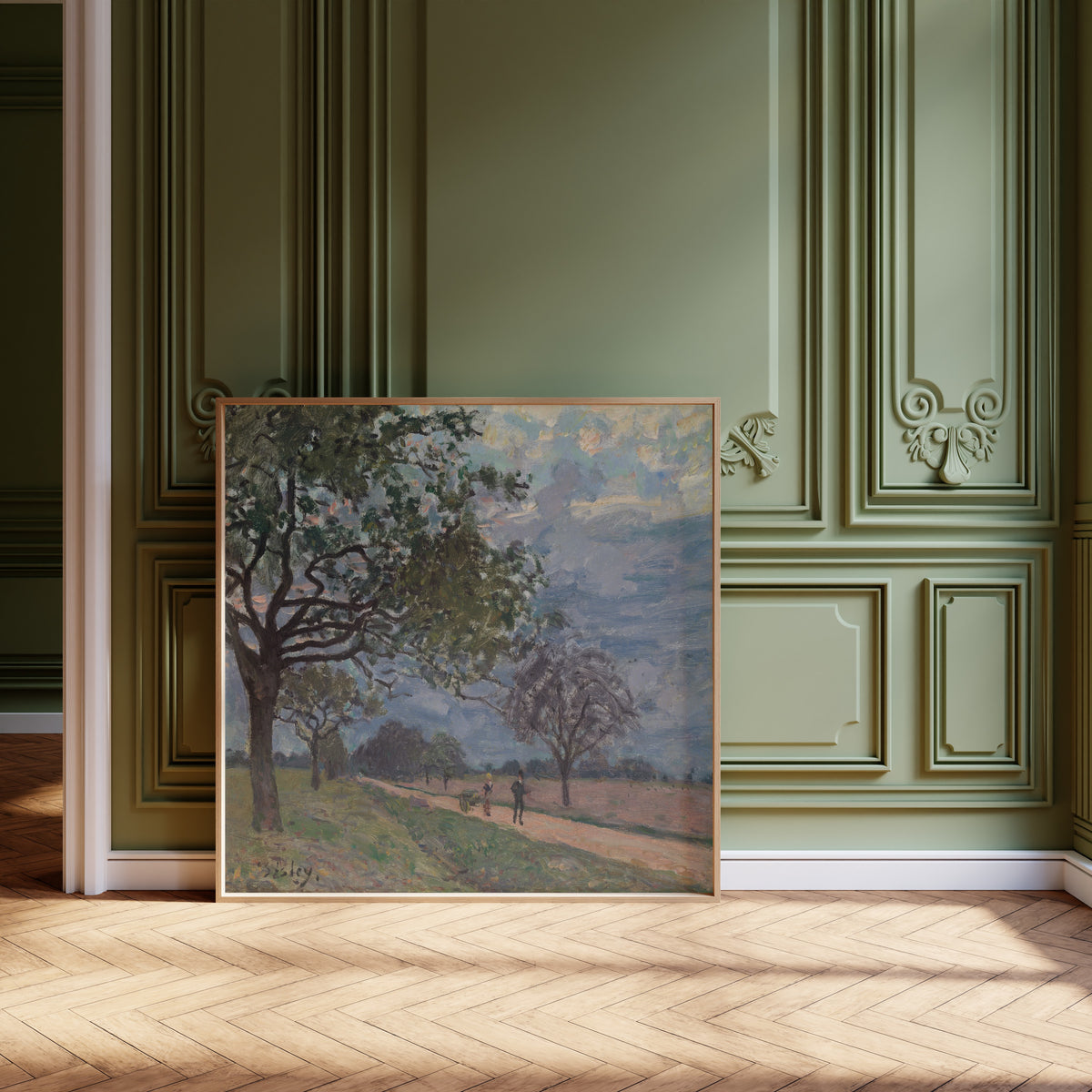 Alfred Sisley — The Road from Versailles to Louveciennes | Fine Art Print