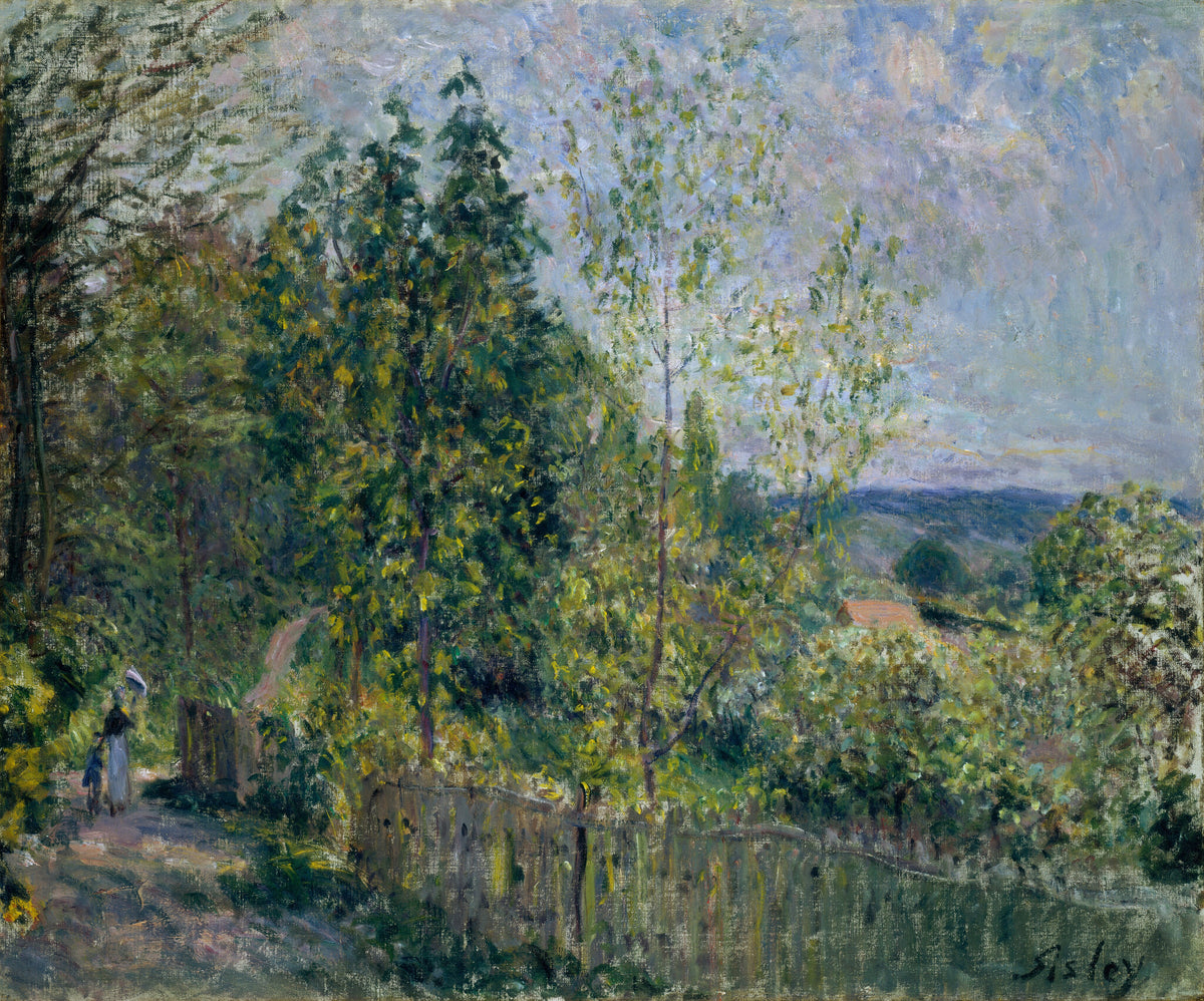 Alfred Sisley — The Road in the Woods | Fine Art Print