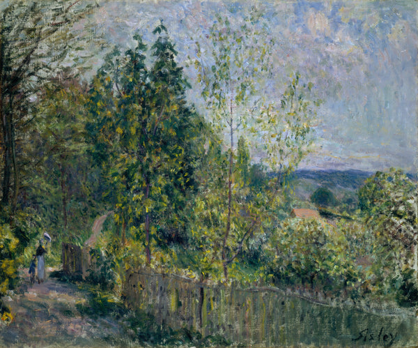 Alfred Sisley — The Road in the Woods | Fine Art Print