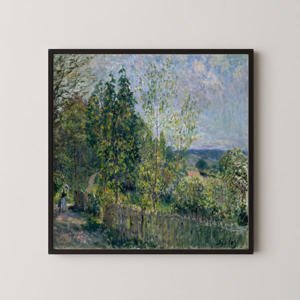 Alfred Sisley — The Road in the Woods | Fine Art Print