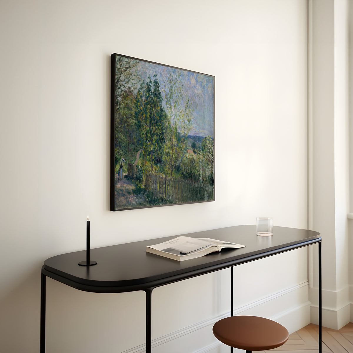 Alfred Sisley — The Road in the Woods | Fine Art Print
