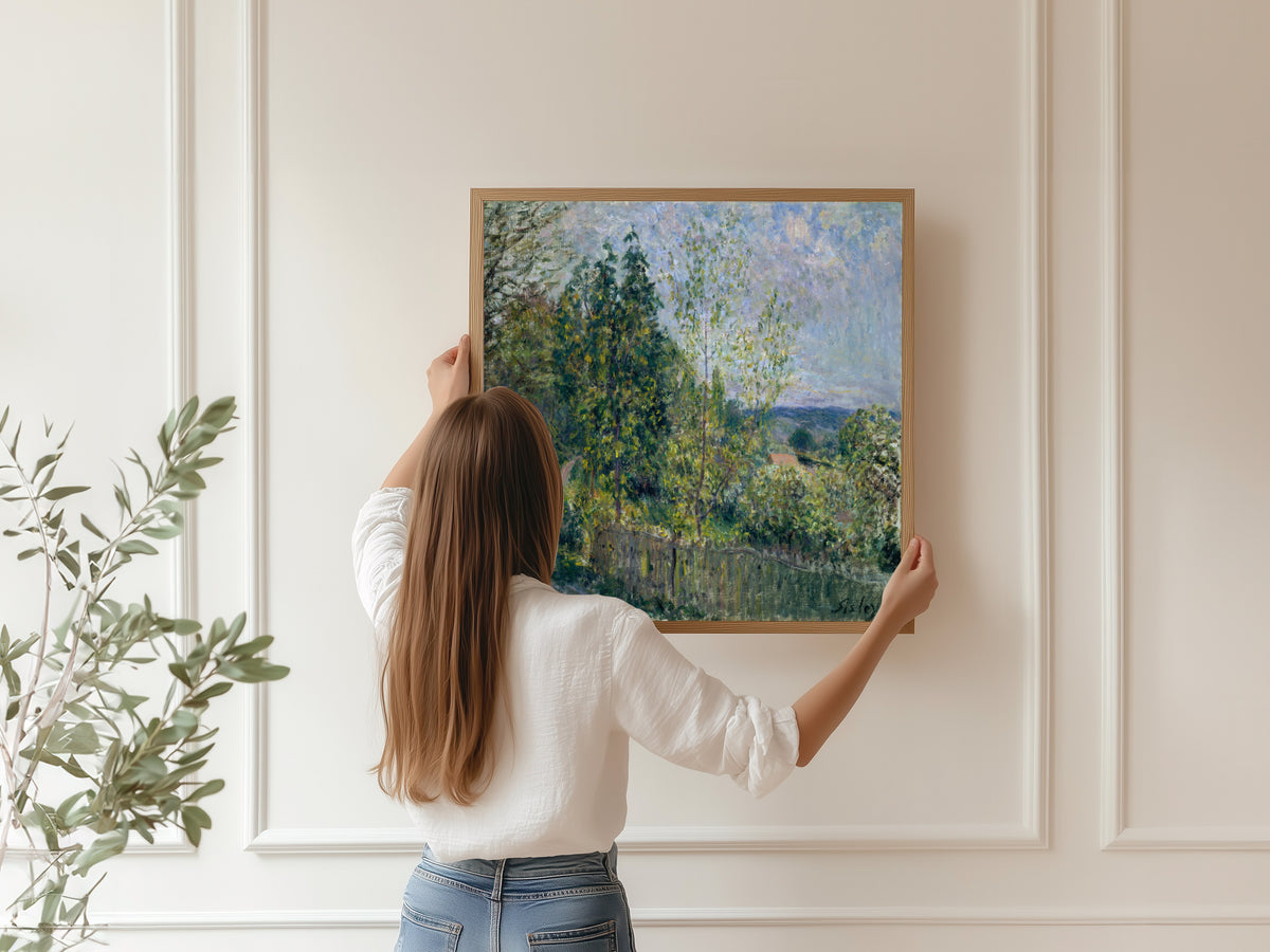 Alfred Sisley — The Road in the Woods | Fine Art Print