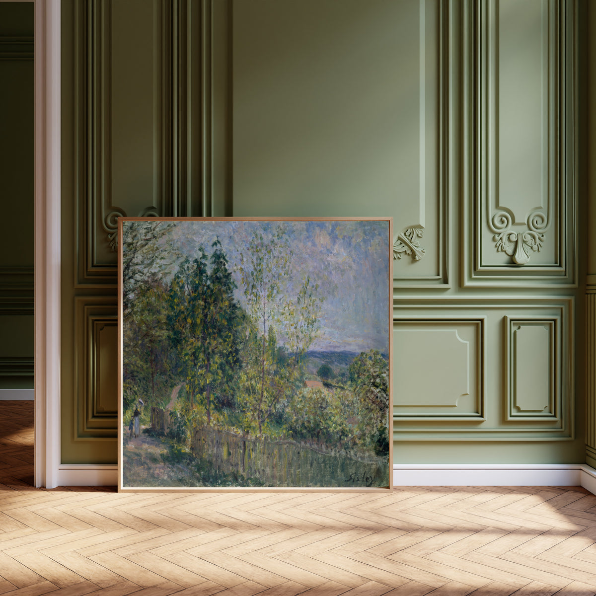 Alfred Sisley — The Road in the Woods | Fine Art Print