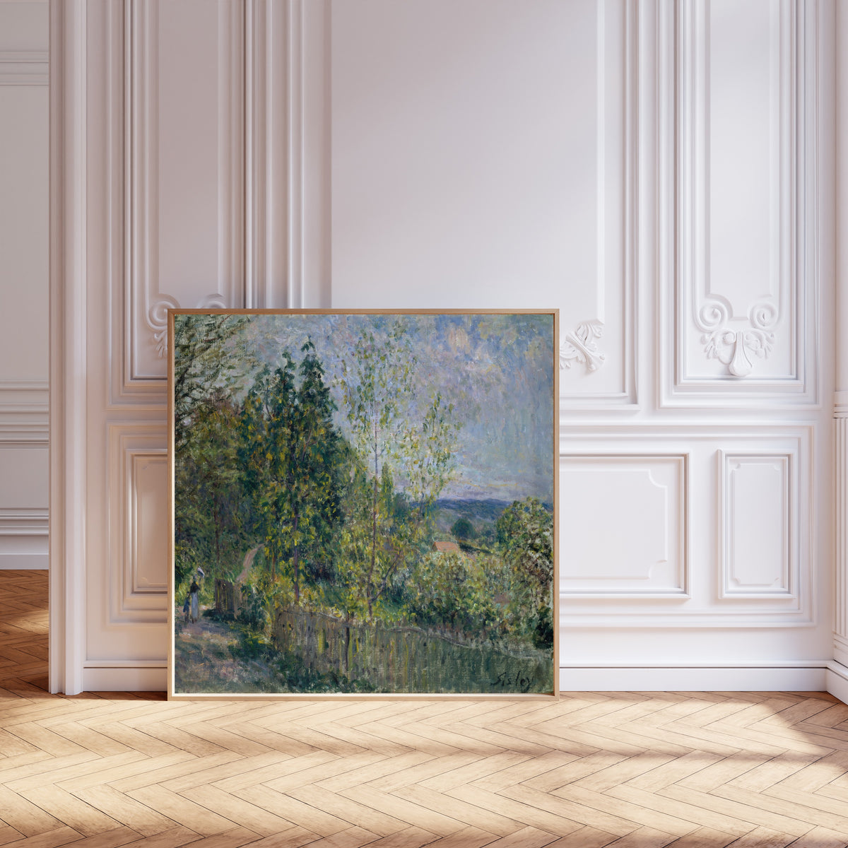 Alfred Sisley — The Road in the Woods | Fine Art Print