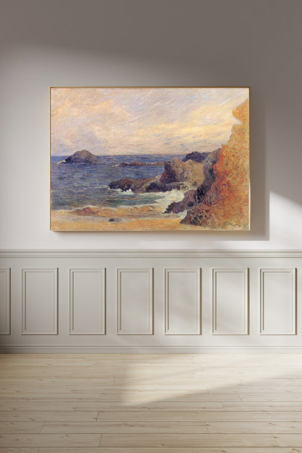 Paul Gauguin — The Rocky Coast (Rocks by the Sea) | Fine Art Print