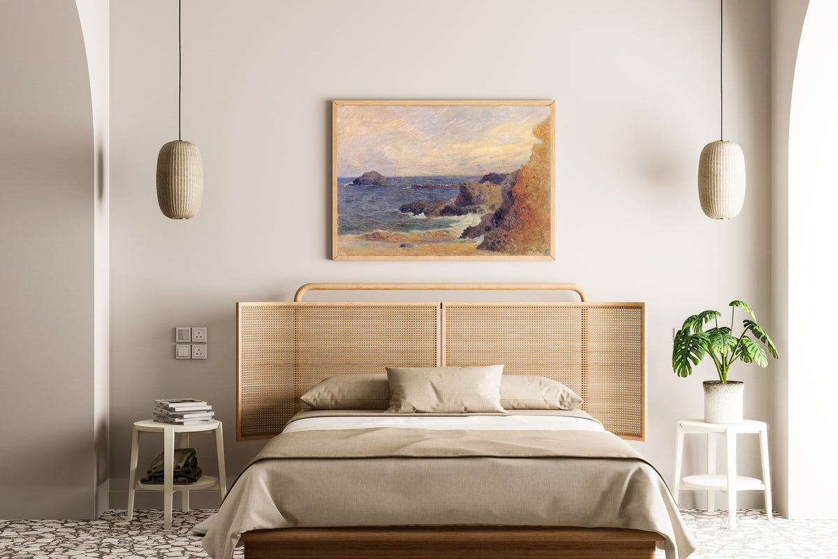 Paul Gauguin — The Rocky Coast (Rocks by the Sea) | Fine Art Print
