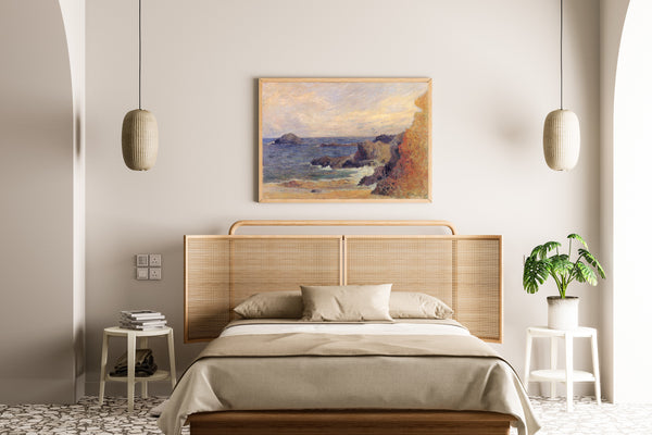 Paul Gauguin — The Rocky Coast (Rocks by the Sea) | Fine Art Print