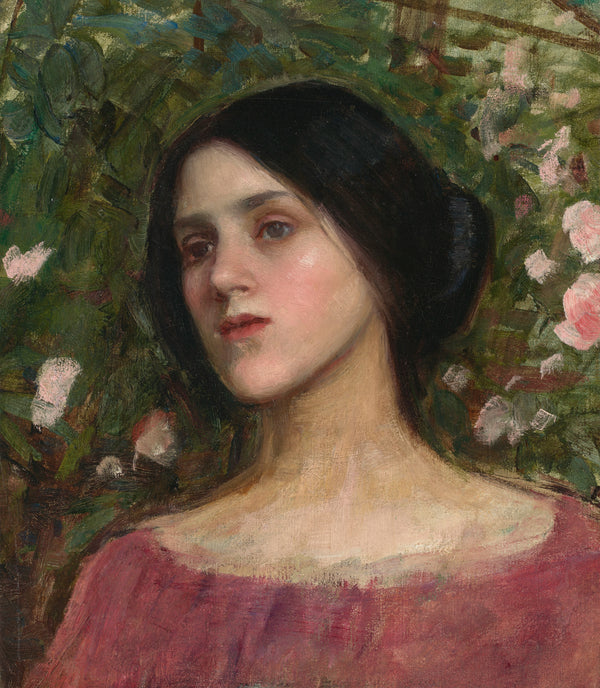 John William Waterhouse — The Rose Bower | Pre-Raphaelite Art Print