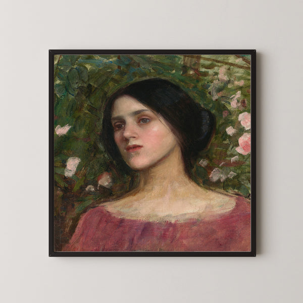 John William Waterhouse — The Rose Bower | Pre-Raphaelite Art Print