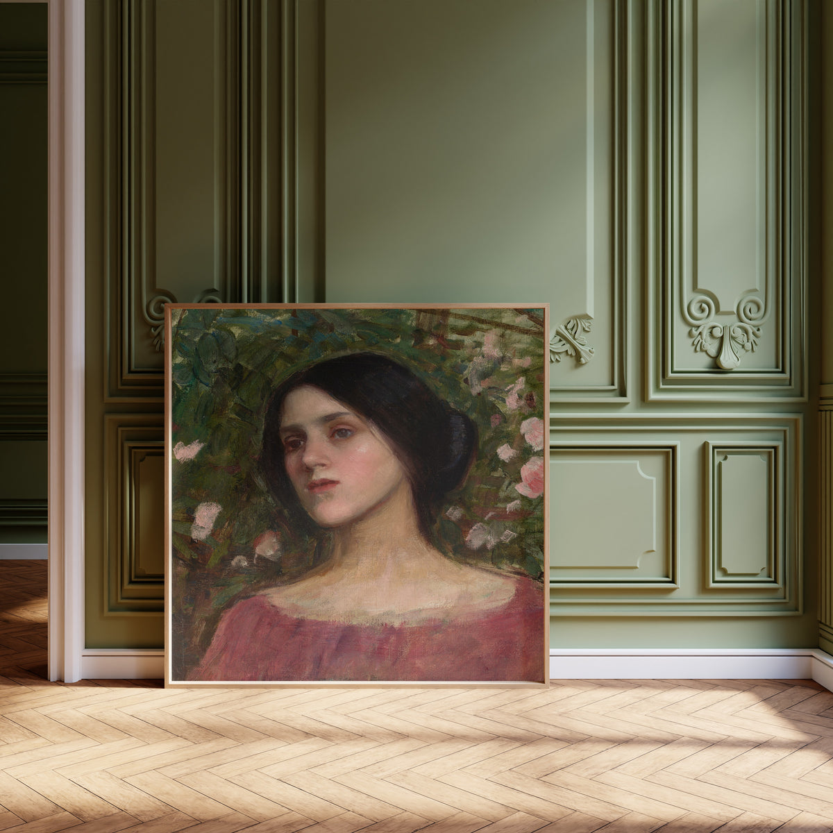 John William Waterhouse — The Rose Bower | Pre-Raphaelite Art Print