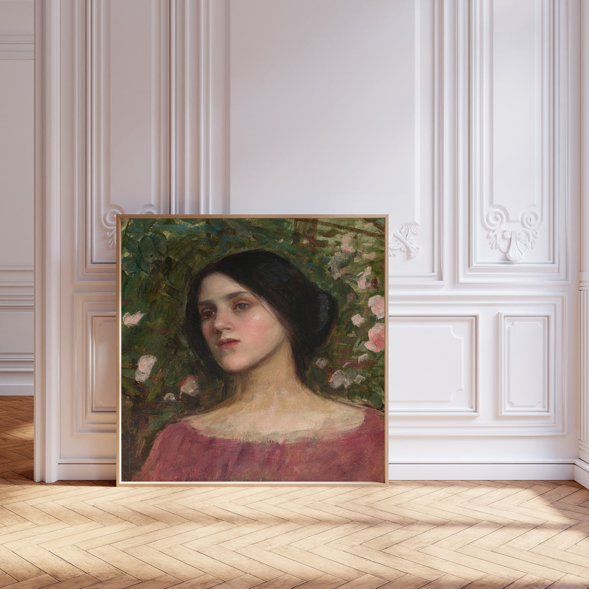 John William Waterhouse — The Rose Bower | Pre-Raphaelite Art Print