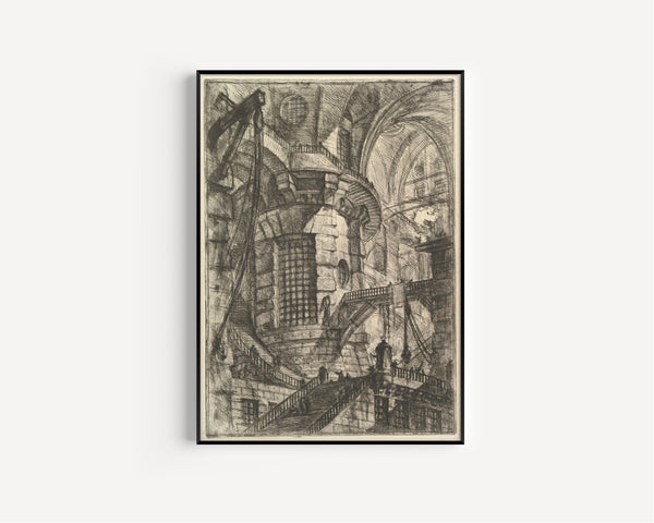 Giovanni Battista Piranesi — The Round Tower | Etching Print