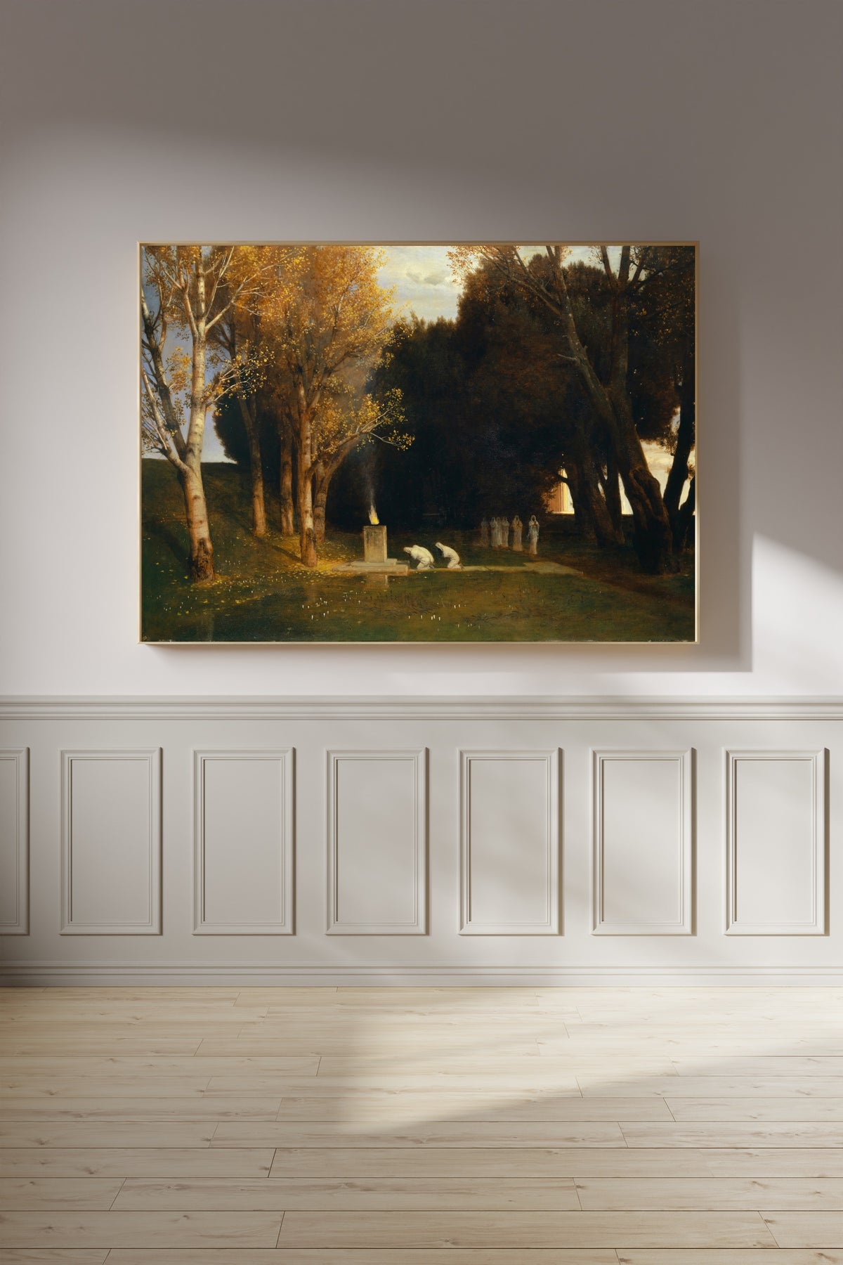 Arnold Böcklin — The Sacred Grove | Symbolist Art Print