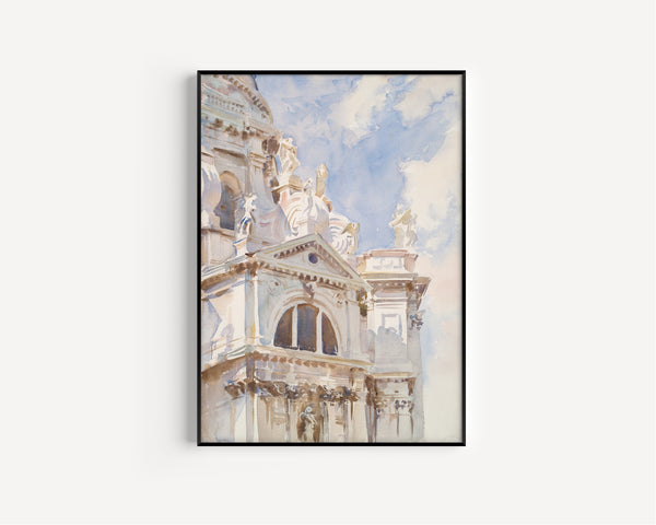 John Singer Sargent — The Salute, Venice | Fine Art Print