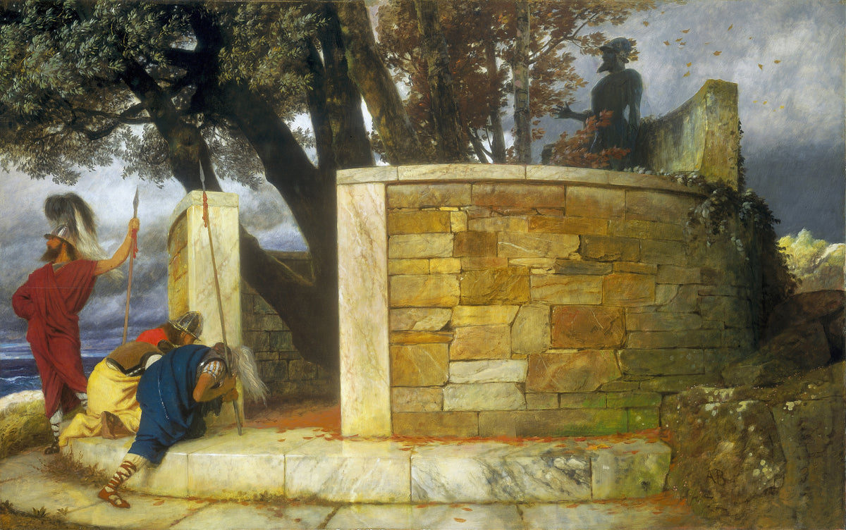 Arnold Böcklin — The Sanctuary of Hercules | Symbolist Art Print