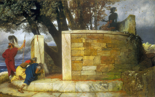 Arnold Böcklin — The Sanctuary of Hercules | Symbolist Art Print