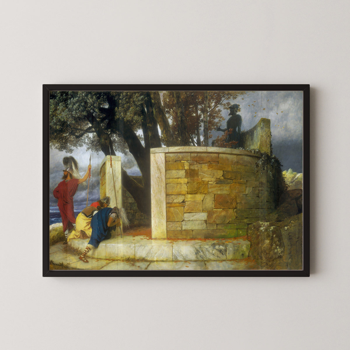 Arnold Böcklin — The Sanctuary of Hercules | Symbolist Art Print