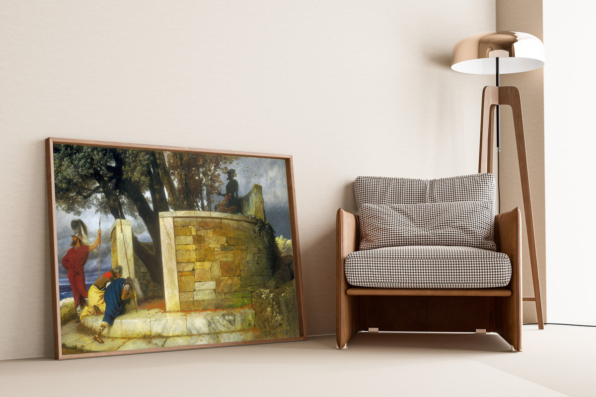Arnold Böcklin — The Sanctuary of Hercules | Symbolist Art Print