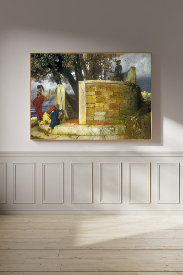 Arnold Böcklin — The Sanctuary of Hercules | Symbolist Art Print